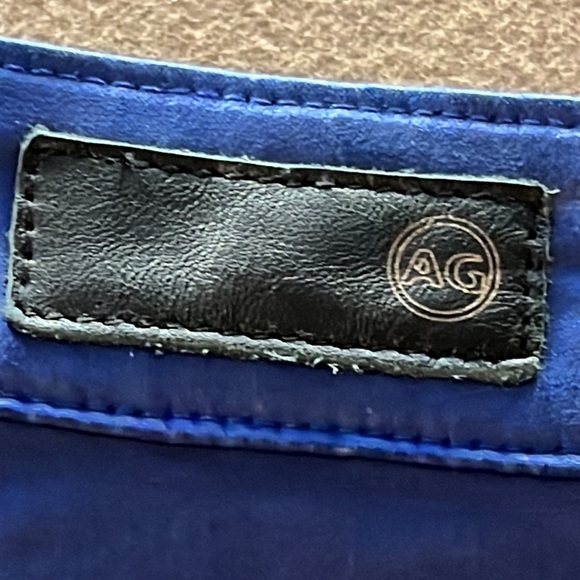 AG Farrah Skinny Ankle High Rise Leatherette Coated Jean- Size 26 R - Picture 6 of 13